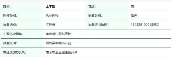 徐州爱尔眼科医院王丰刚医生怎么样www.jingansicbd.com