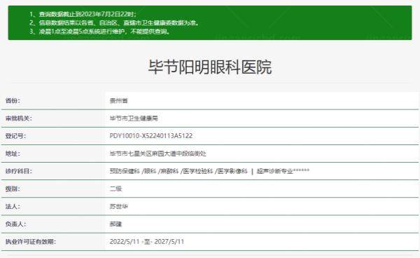 毕节阳明眼科医院www.jingansicbd.com
