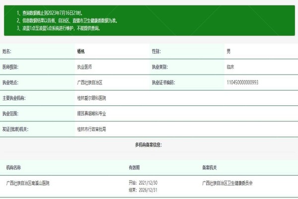 桂林爱尔眼科医院杨帆医生www.jingansicbd.com