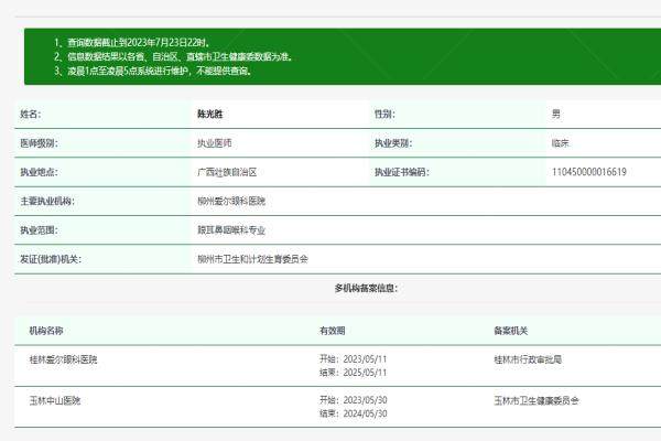 柳州爱尔眼科医院陈光胜医生www.jingansicbd.com