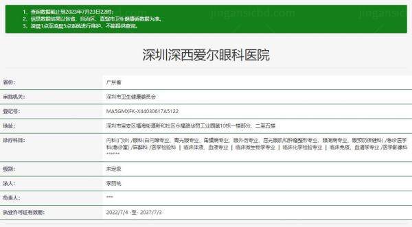 深西爱尔眼科医院资质.jpg.www.jingansicbd.com
