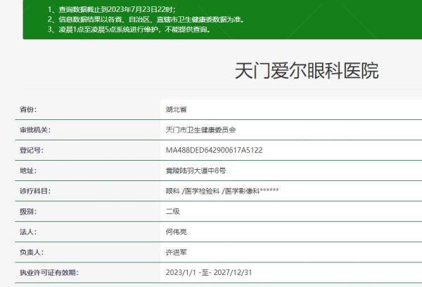 天门爱尔眼科医院资质 www.jingansicbd.com.jpg