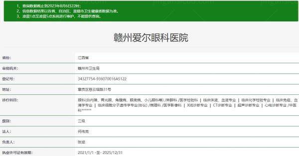 赣州爱尔眼科医院资质www.jingansicbd.com.jpg