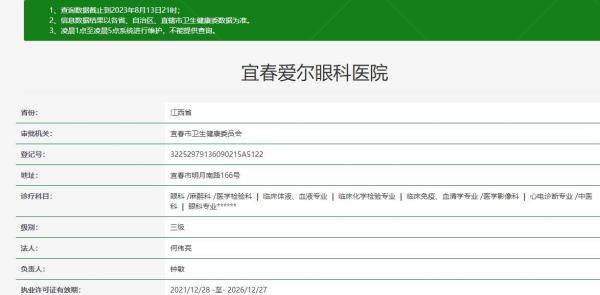 宜春爱尔眼科医院资质www.jingansicbd.com.jpg