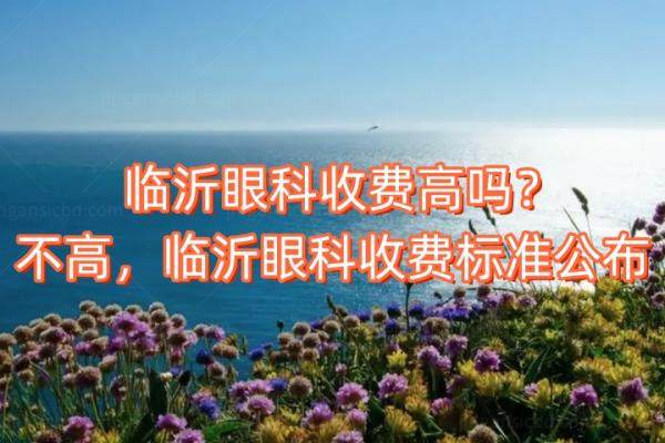 临沂眼科收费高吗www.jingansicbd.com