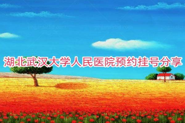 湖北武汉大学人民医院预约挂号分享www.jingansicbd.com.jpg