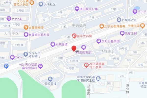 湖南睛点眼科医院地址在天心区jingansicbd.com