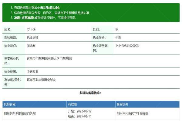 荆州阿尔戈斯眼科罗中华医生www.jingansicbd.com